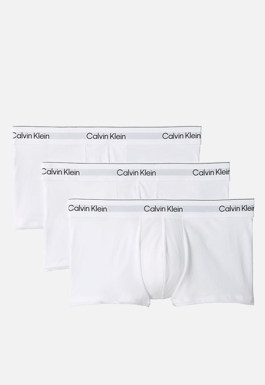 Calvin Klein - Low Rise Trunk 3Pk - White