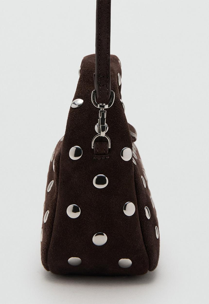 MANGO - Bag Mch Sandra  - Dark Brown
