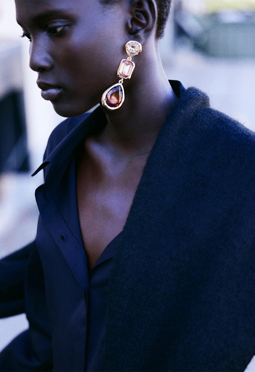 MANGO - Norma earrings - gold