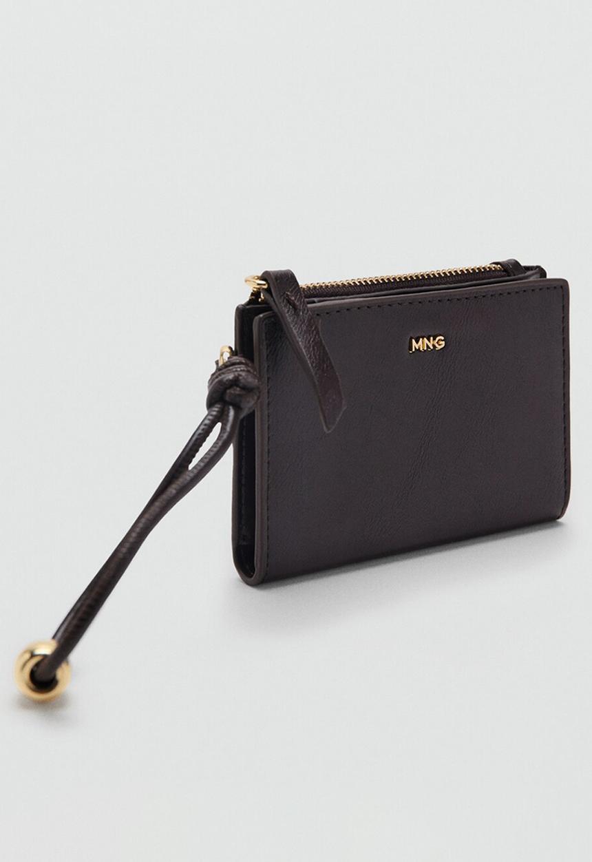 MANGO - Metit wallet - dark brown