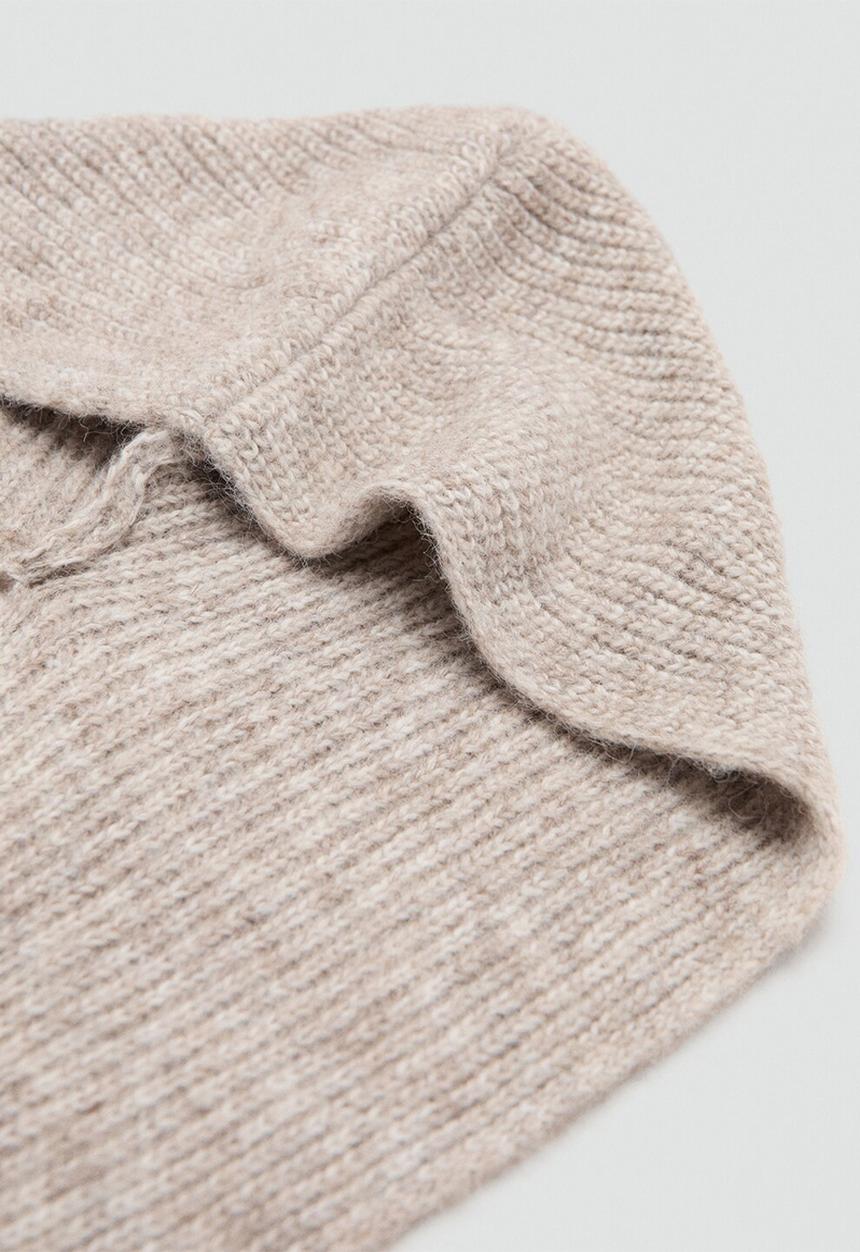 MANGO - Noto scarf-medium brown