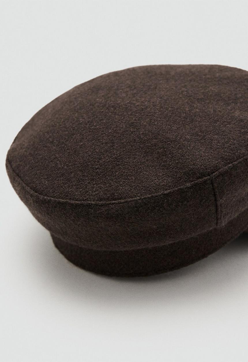 MANGO - CAP SAILORS - dark brown