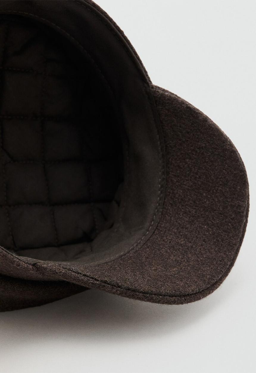 MANGO - CAP SAILORS - dark brown