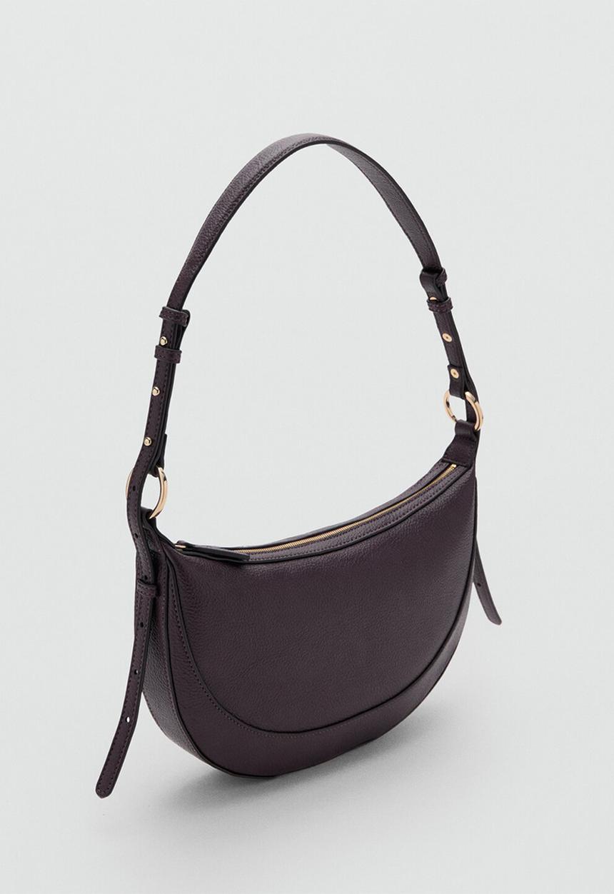 MANGO - Ness shoulder bag - burgundy