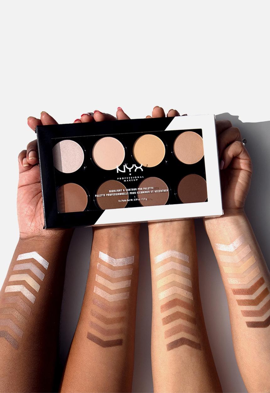NYX Professional Makeup - Highlight & Contour Palette