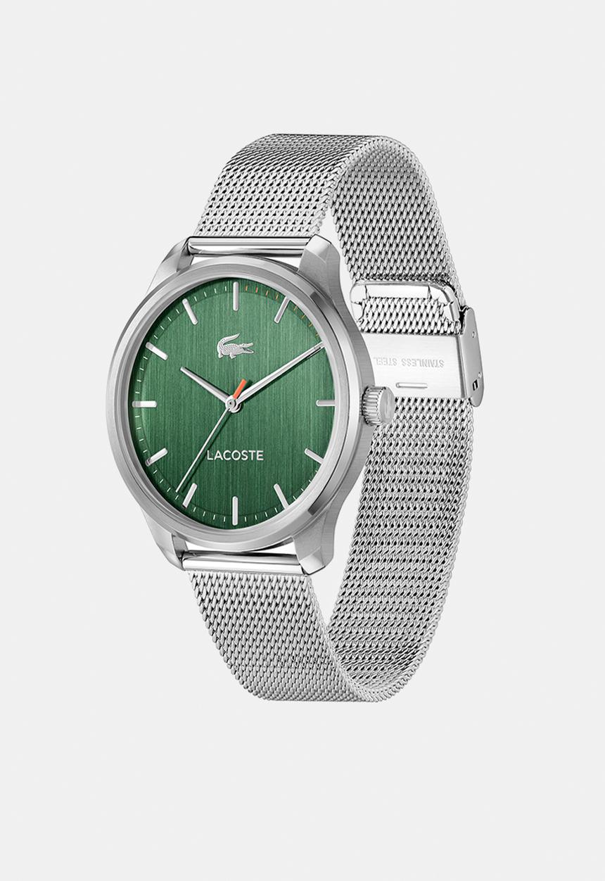 Lacoste - 2011374 Lacoste Lisbon Watch - Silver/Green