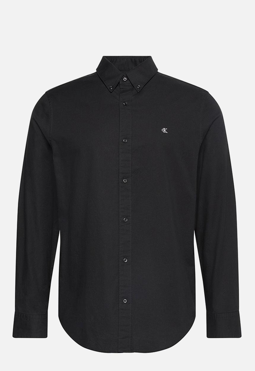 Calvin Klein - Long sleeve Solid Oxford Classic Shirt - Black