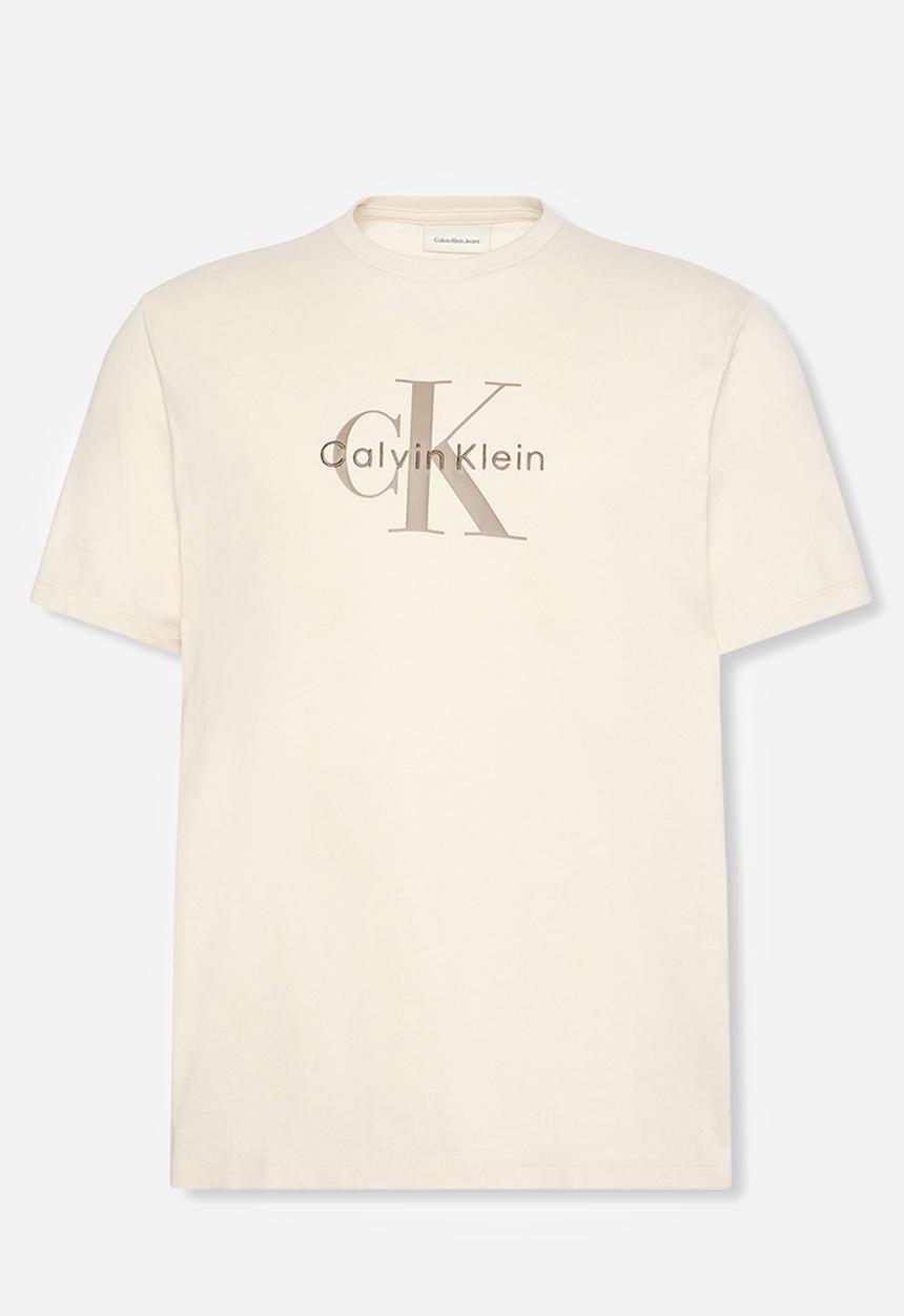 Calvin Klein - Short sleeve Hero Monologo Tee 20S - Chalk