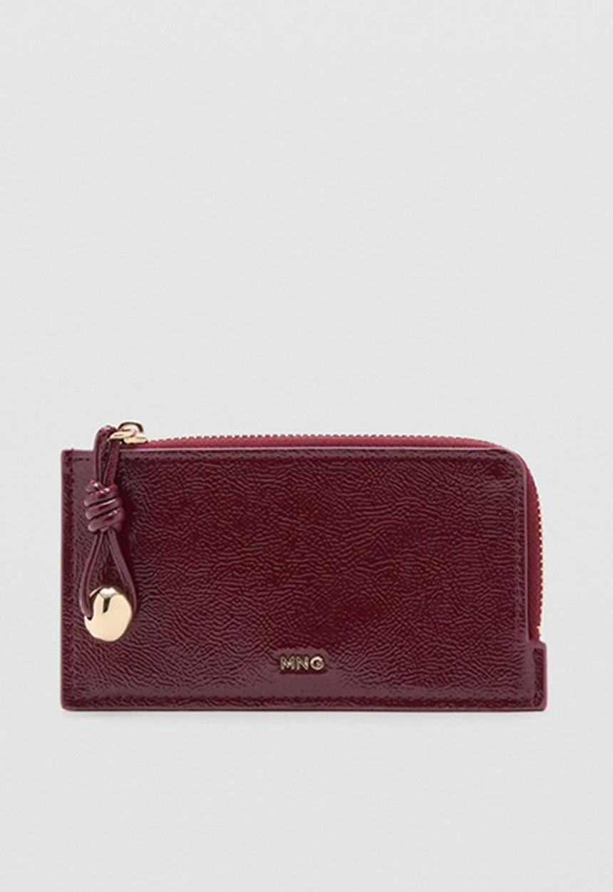MANGO - Vivi card holder - dark red