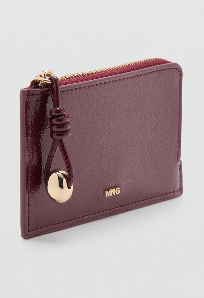 MANGO - Vivi card holder - dark red