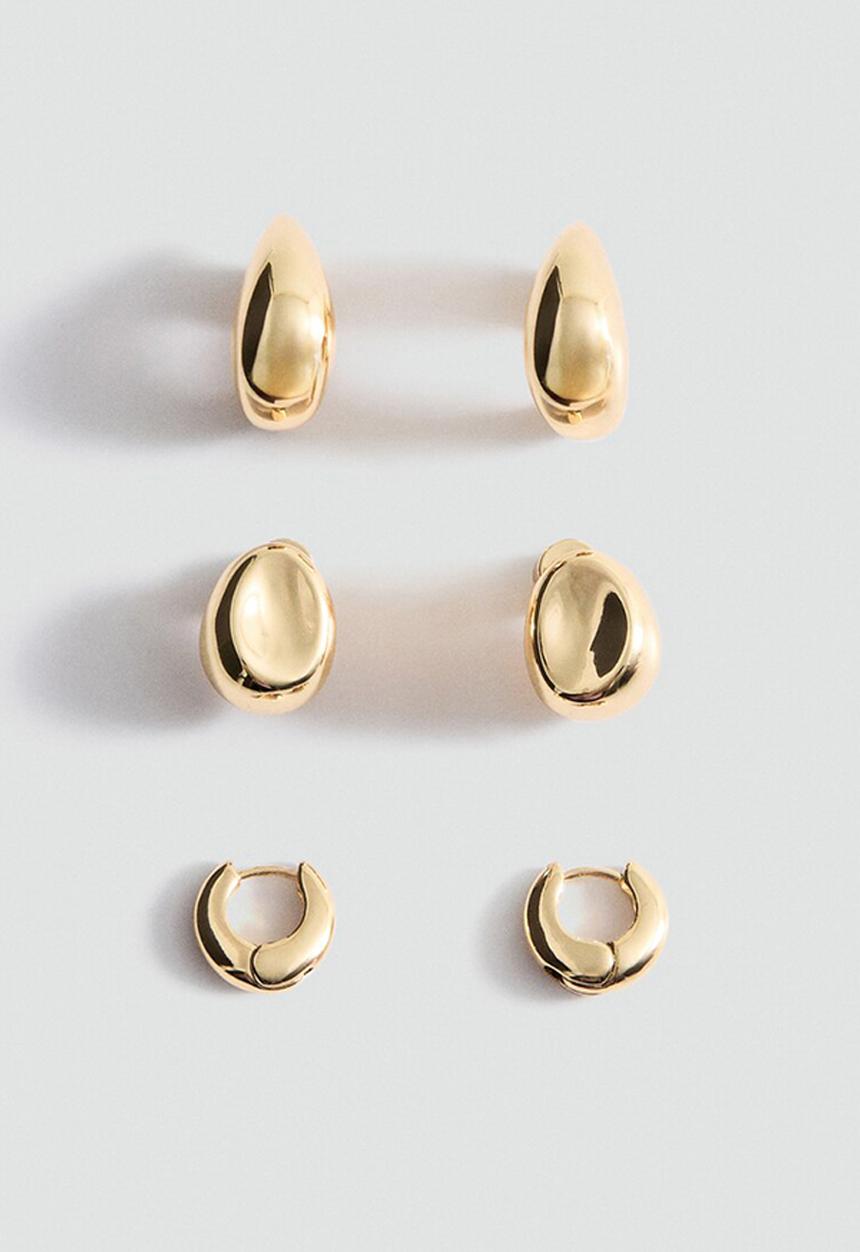 MANGO - Dai earrings-gold