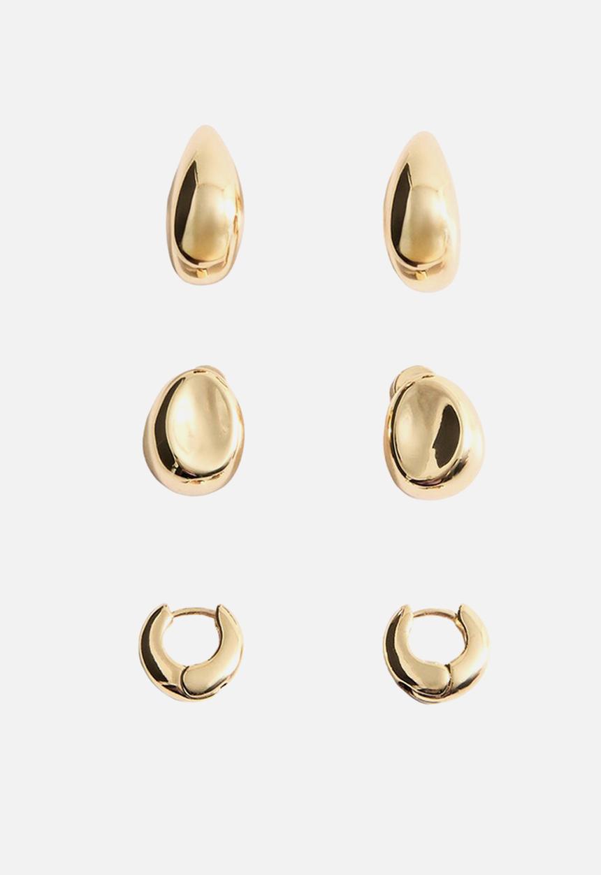 MANGO - Dai earrings-gold