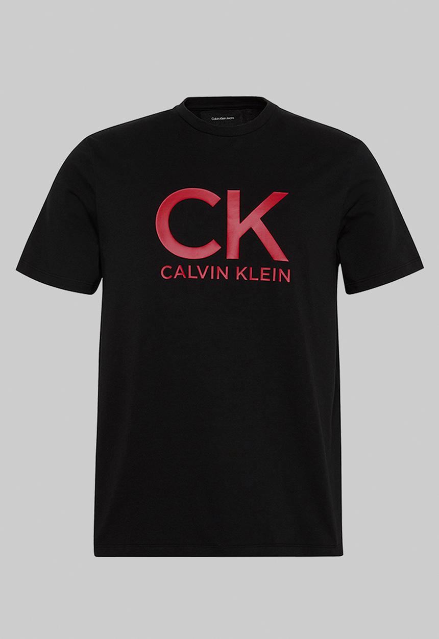 Calvin Klein - Short sleeve 30S Eu Ck Calvin Graphic Tee - Black