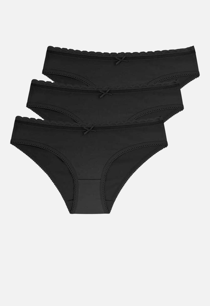 DORINA - Naomi-3pp brief classic - black/black/black