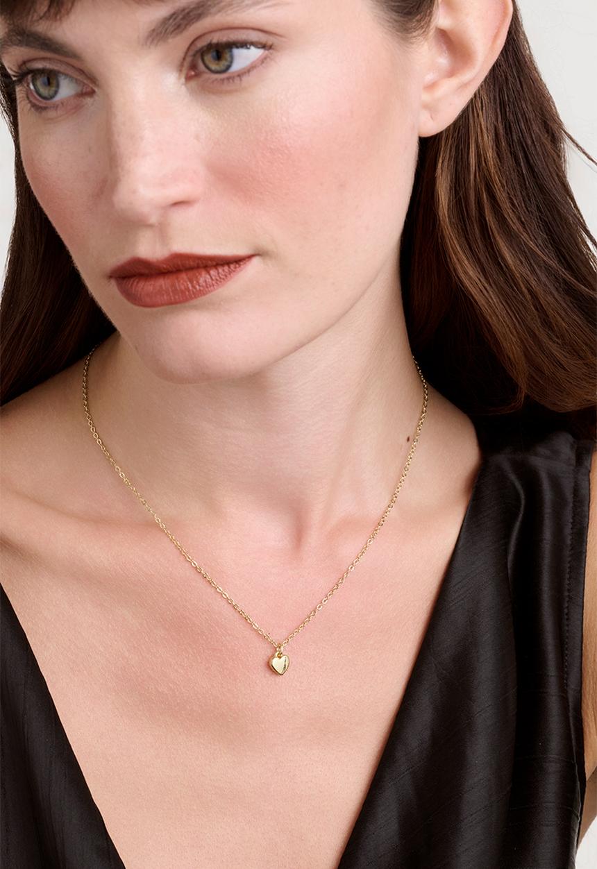 Ted Baker - Hara tiny heart pendant necklace-gold