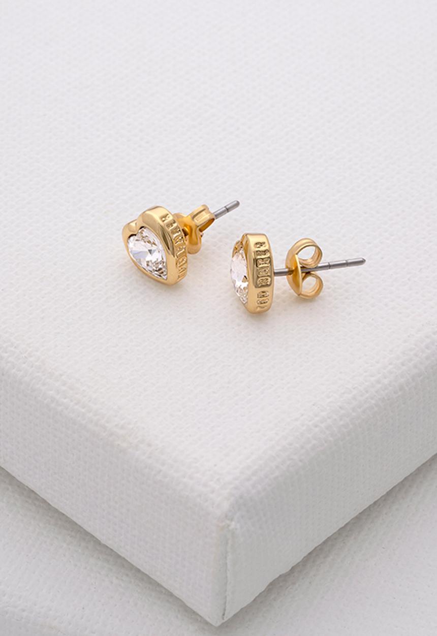 Ted Baker - Han crystal heart earring-gold