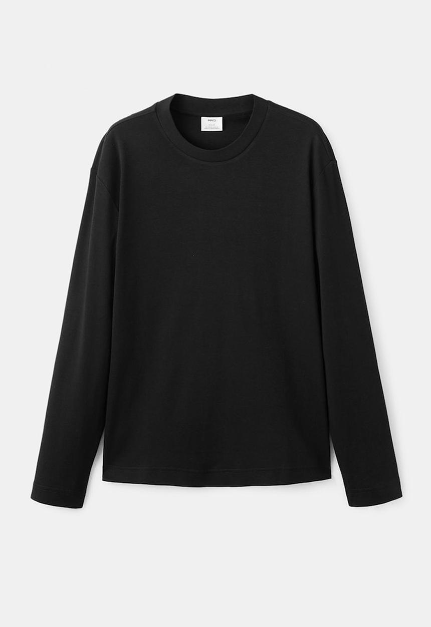 MANGO - TShirt Gareth - Black