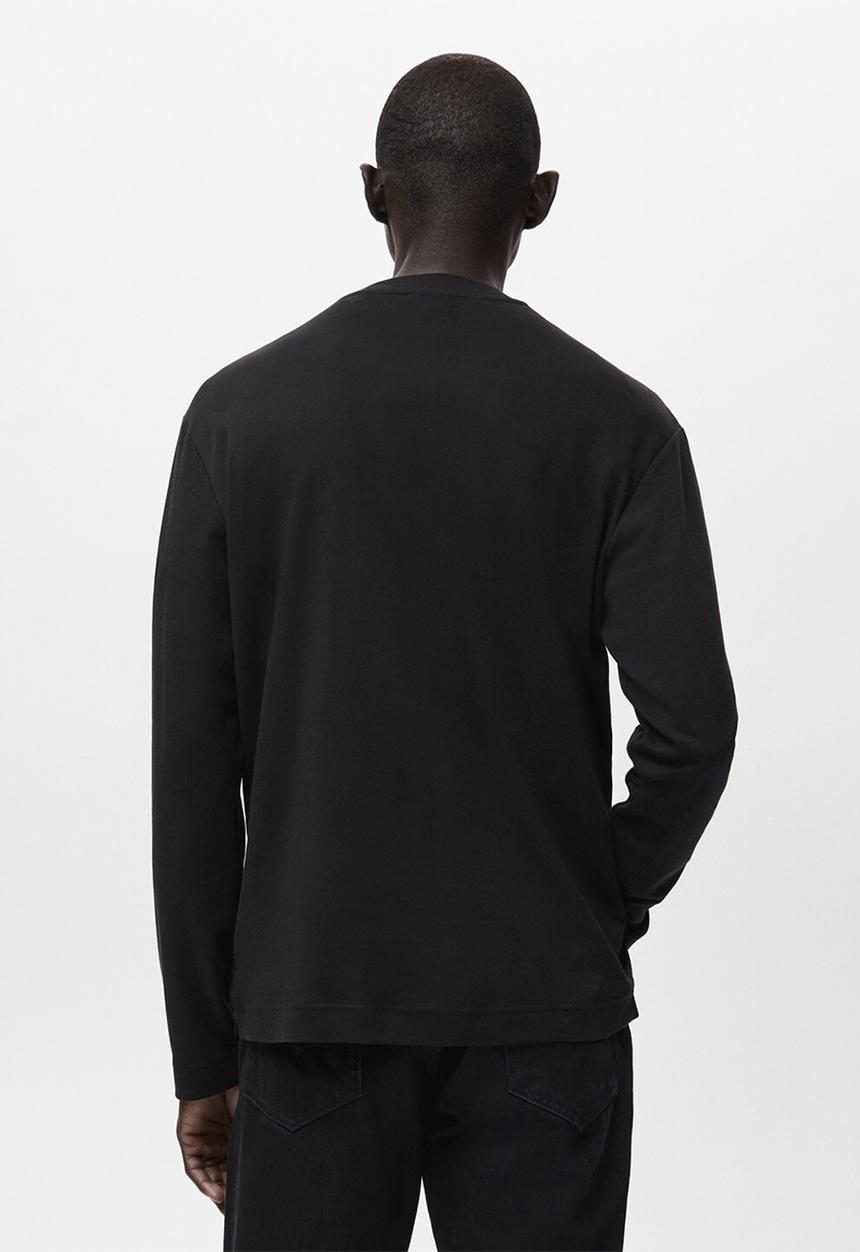MANGO - TShirt Gareth - Black