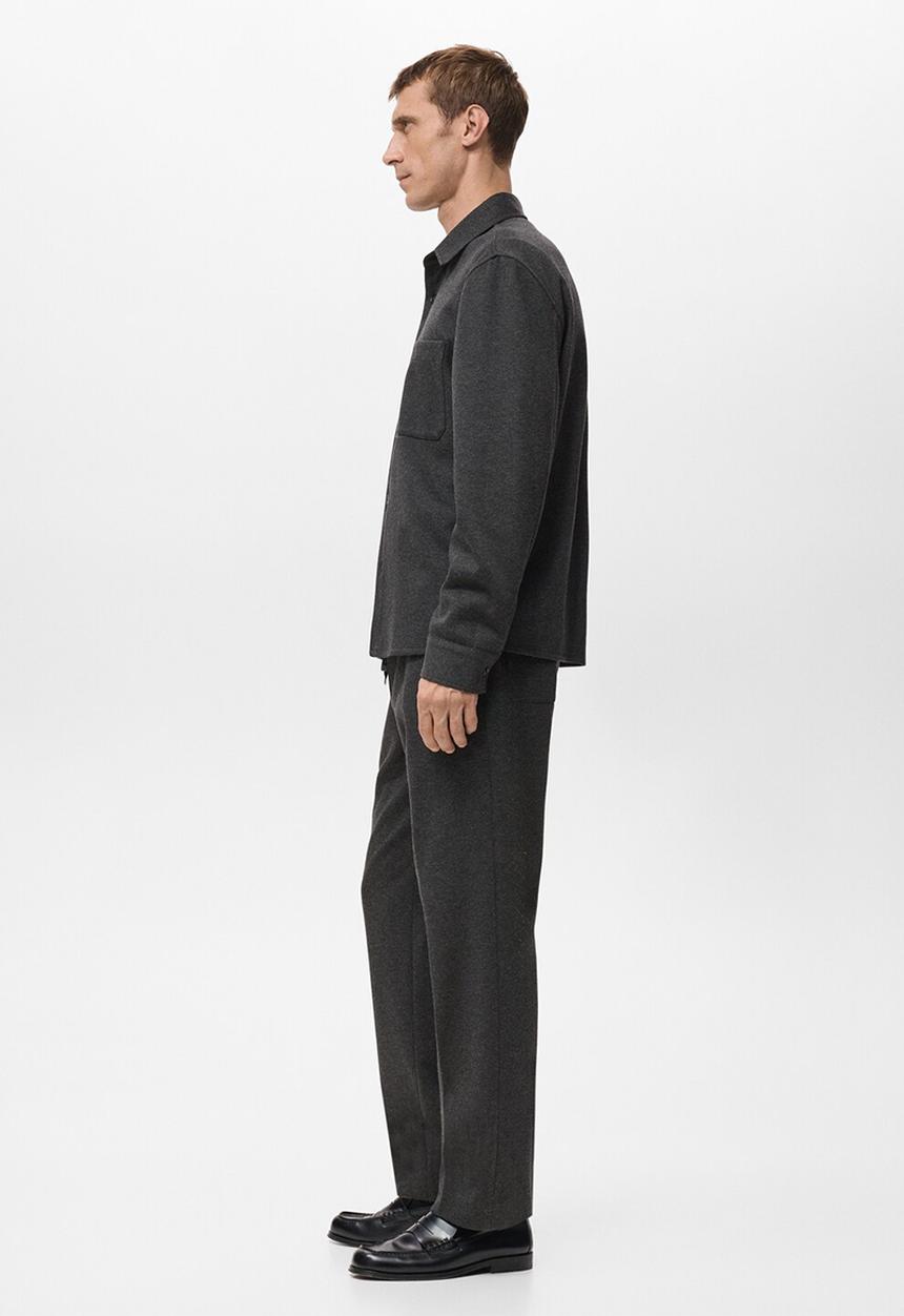 MANGO - Trousers Alcudiaj - Dark Grey