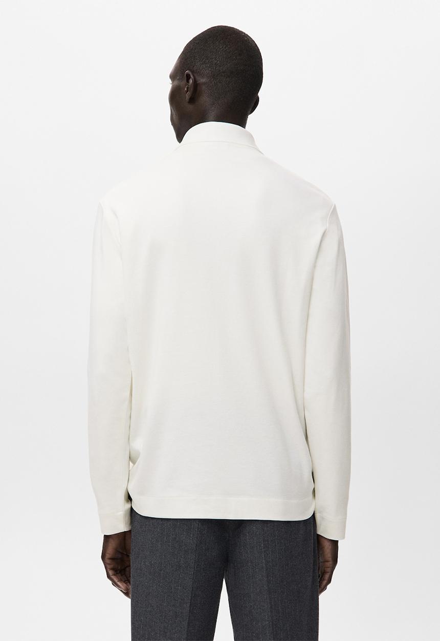MANGO - Polo Shirt Garethp - White