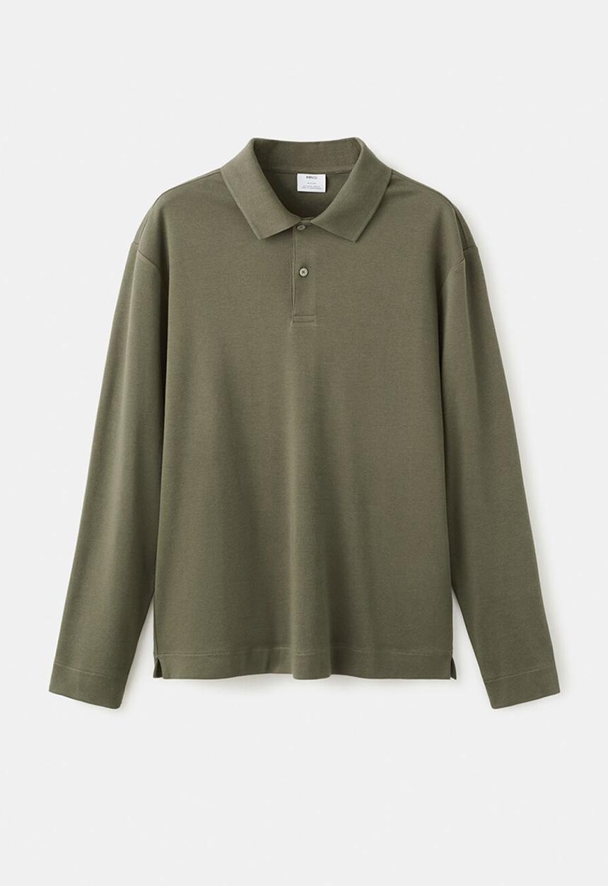 MANGO - Polo Shirt Garethp - Light-Brown