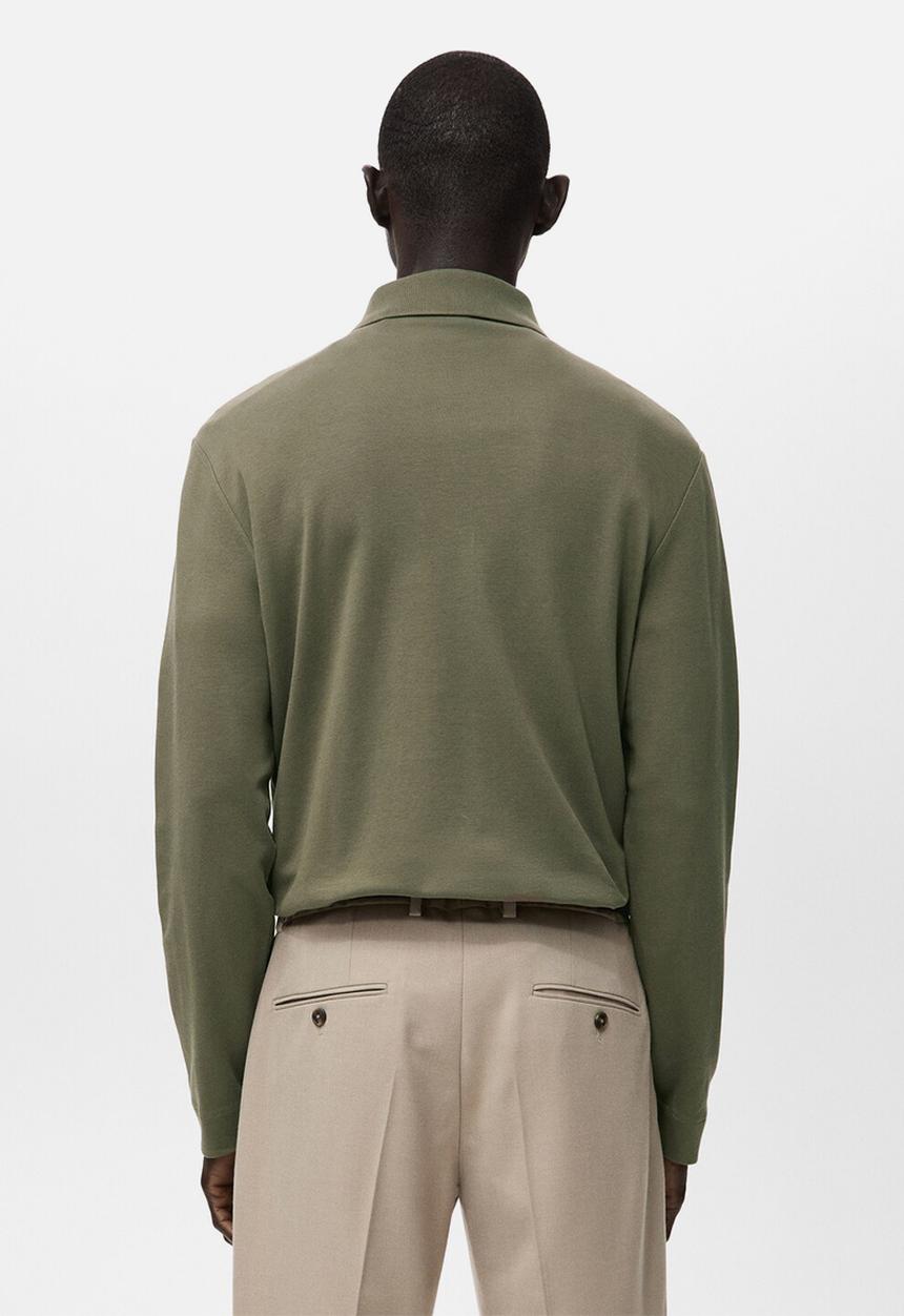 MANGO - Polo Shirt Garethp - Light-Brown