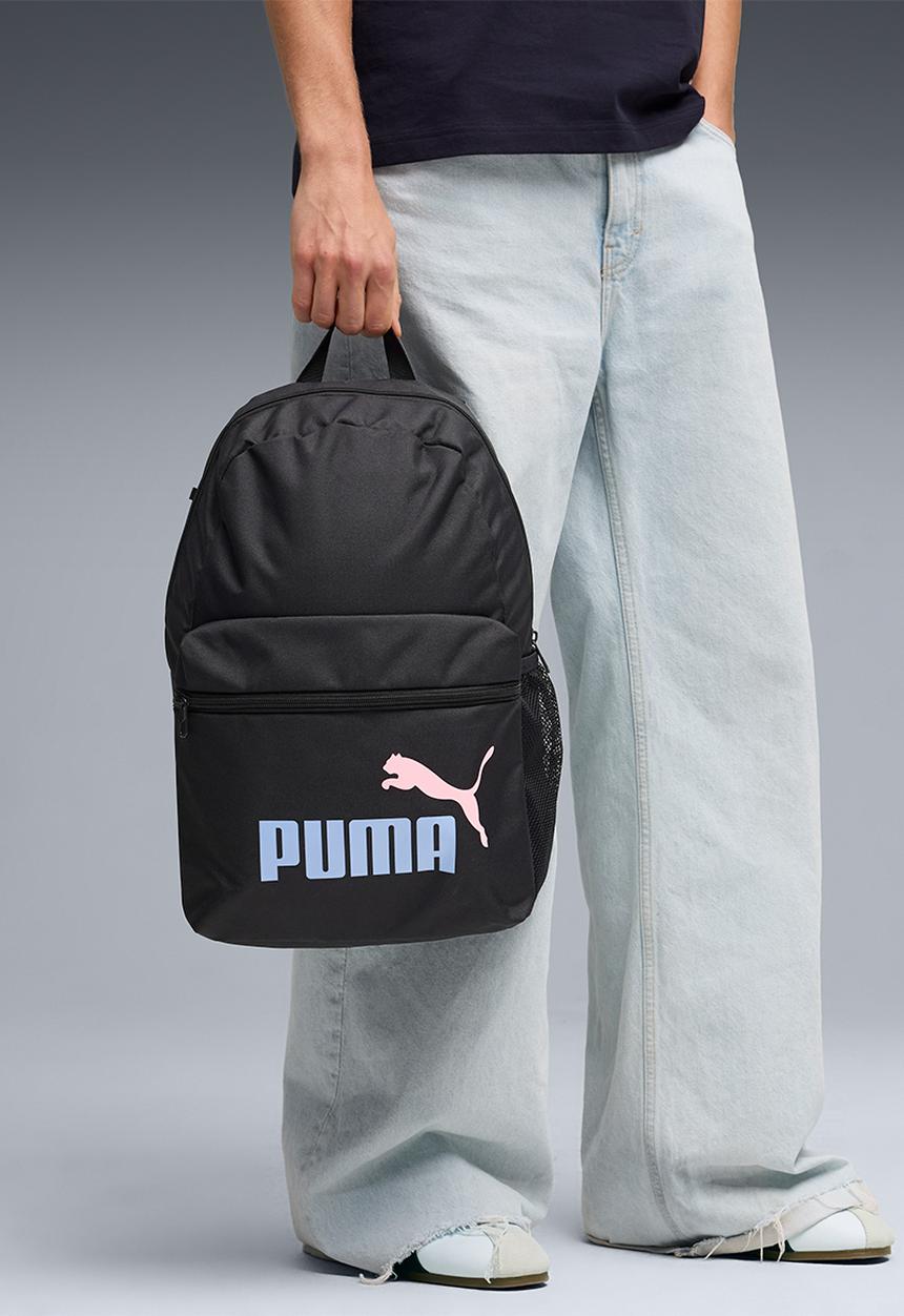 PUMA - Puma Phase Backpack Set - Puma Black-Intense Lavender-Colorblock