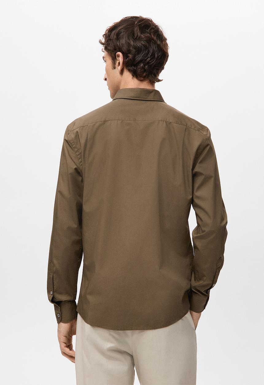 MANGO - Shirt Play  - Tobacco-Brown
