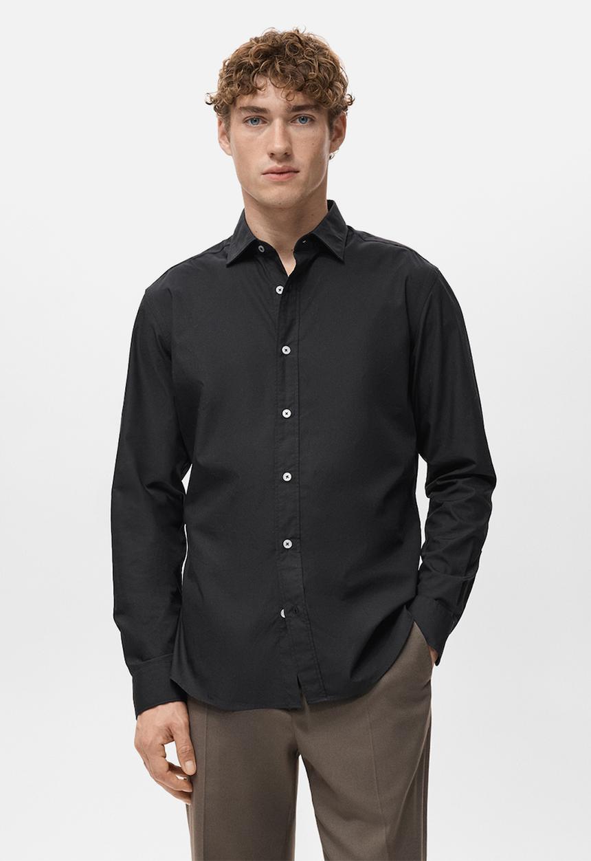 MANGO - Shirt Play  - Black