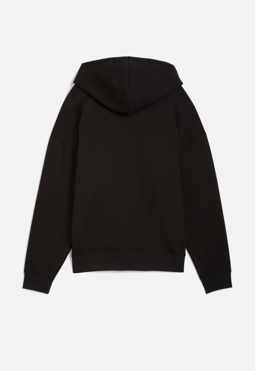 PUMA - Ess Small No. 1 Logo Comfort Full-Zip Ho - Puma Black