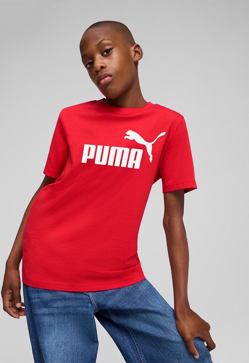PUMA - Ess No. 1 Logo Tee B - For All Time Red
