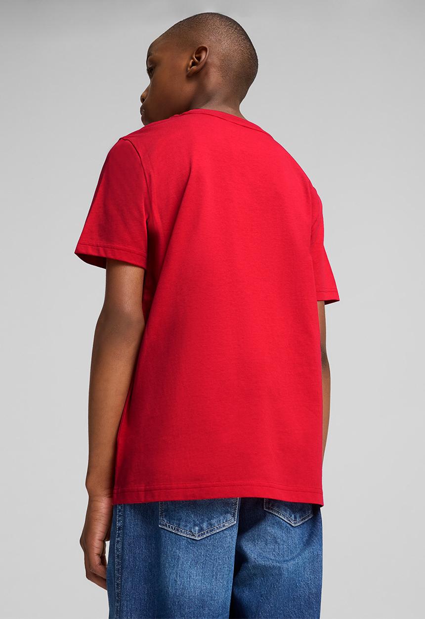 PUMA - Ess No. 1 Logo Tee B - For All Time Red