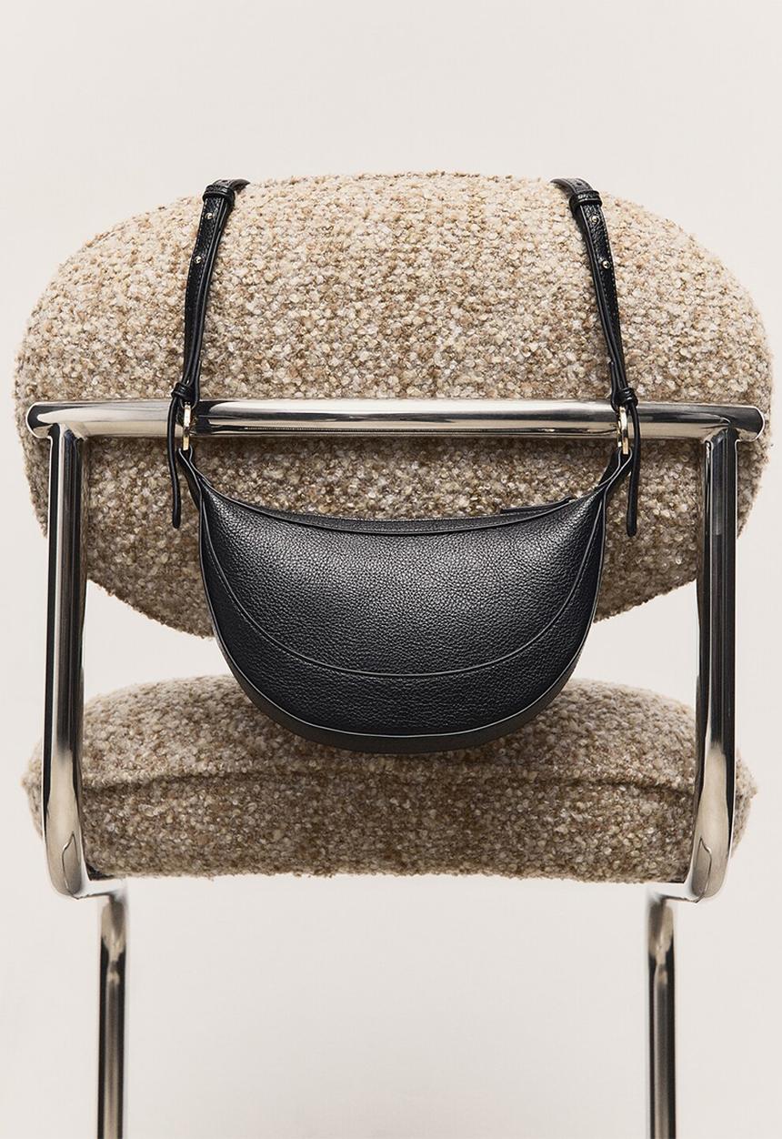 MANGO - Ness crossbody bag - black