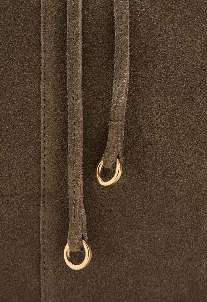 MANGO - Mandri tote bag - khaki