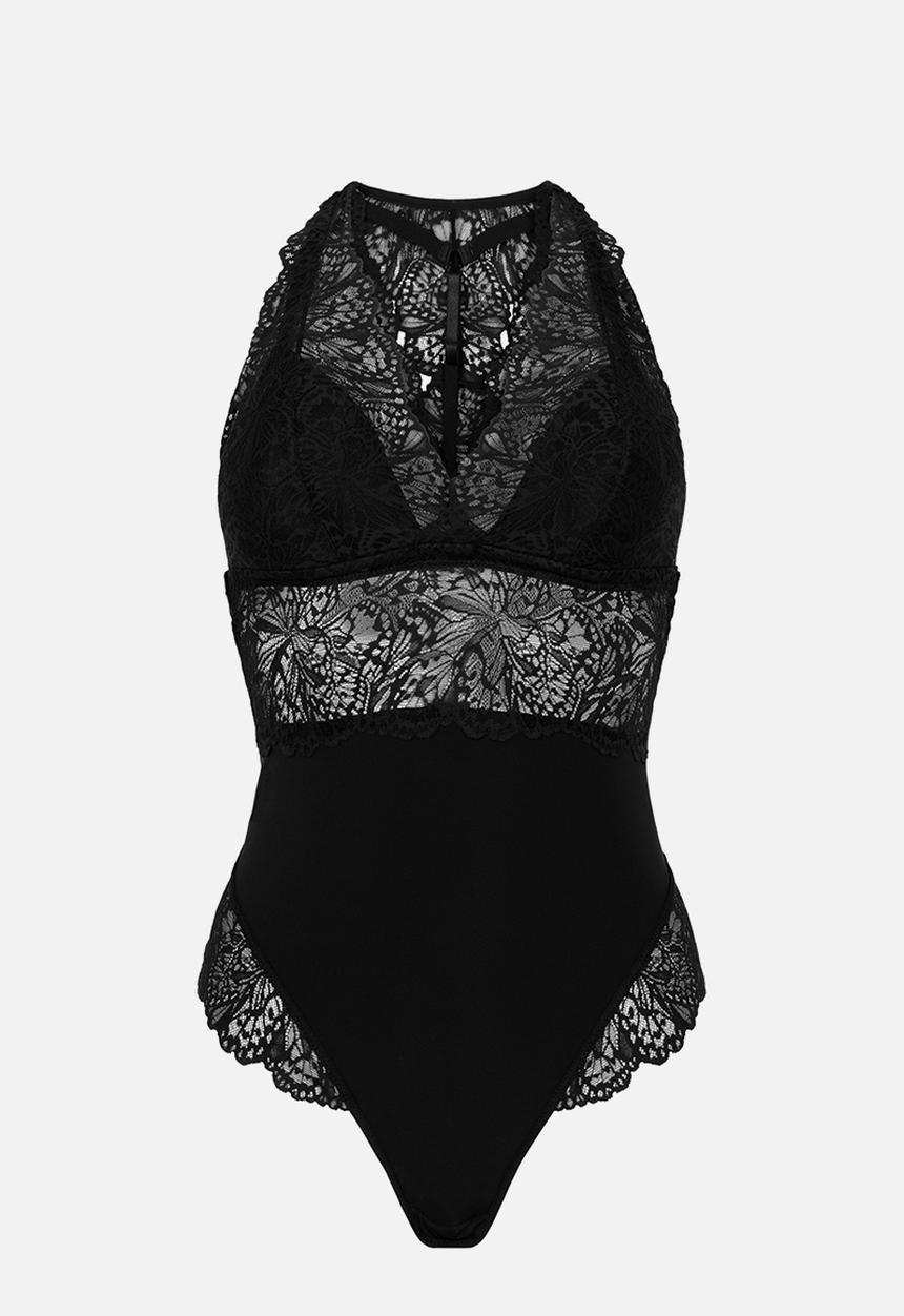 Hunkemoller - Posie string body - caviar