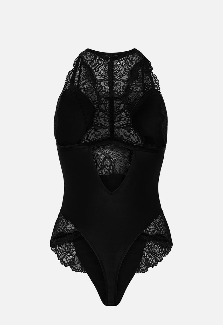 Hunkemoller - Posie string body - caviar