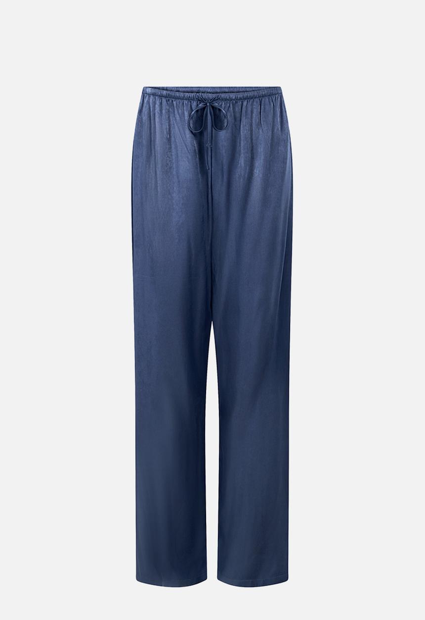 Hunkemoller - Pant satin ayla - blue