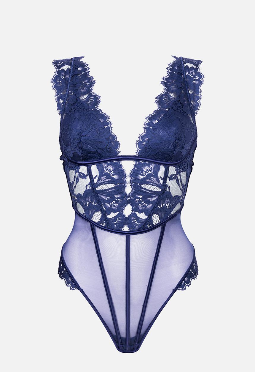 Hunkemoller - Grace body - twilight blue