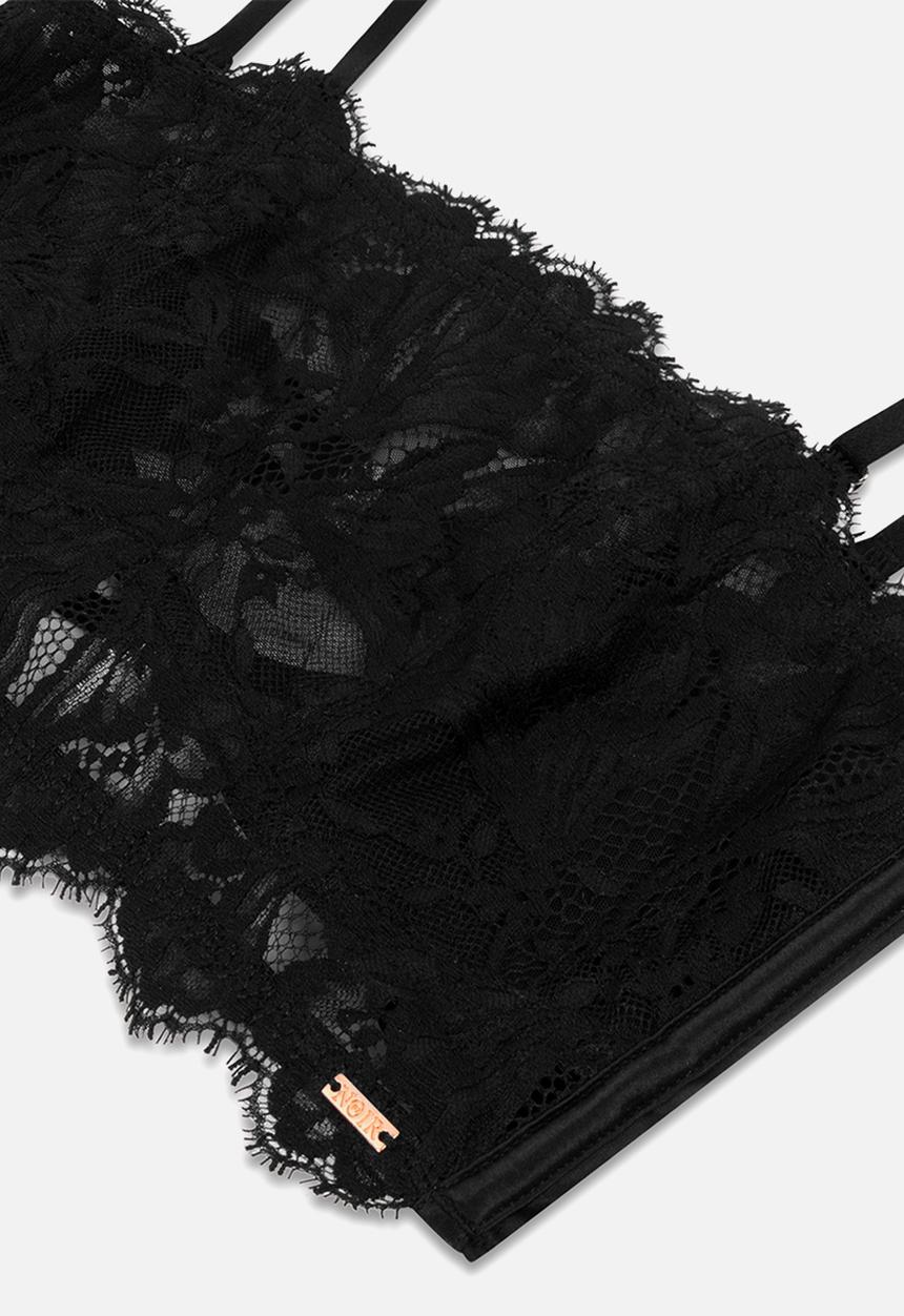 Hunkemoller - Grace bralette ll - caviar