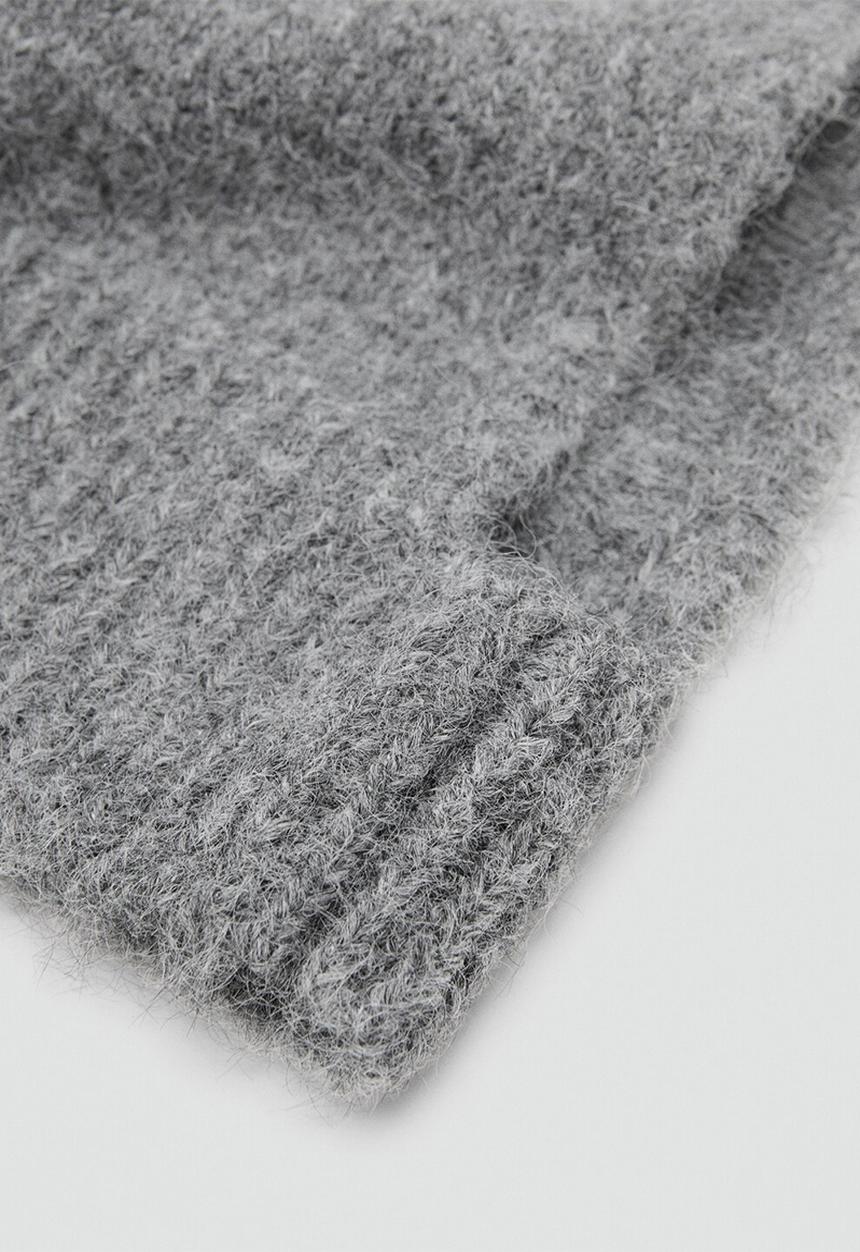 MANGO - Ava beanie- grey