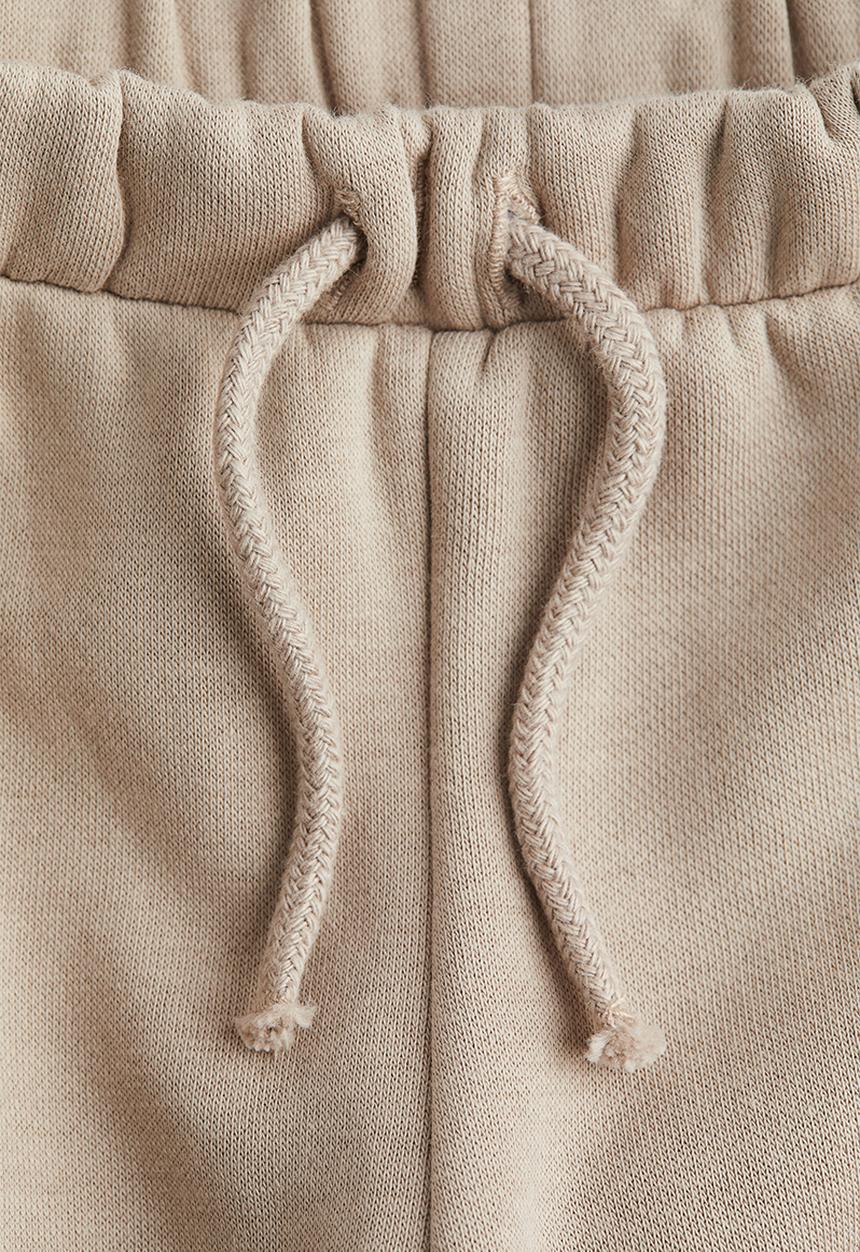H&M - Brushed-inside cargo joggers - beige