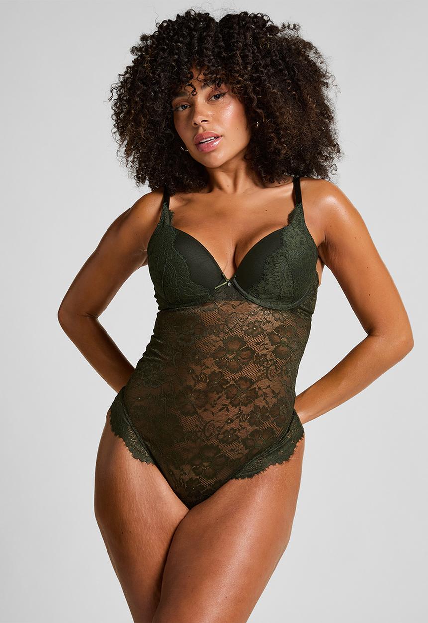 Hunkemoller - Amara body - green