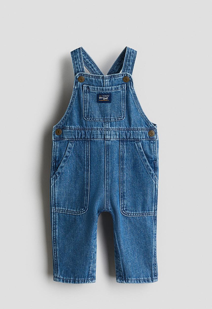 H&M - Denim dungarees - denim blue 