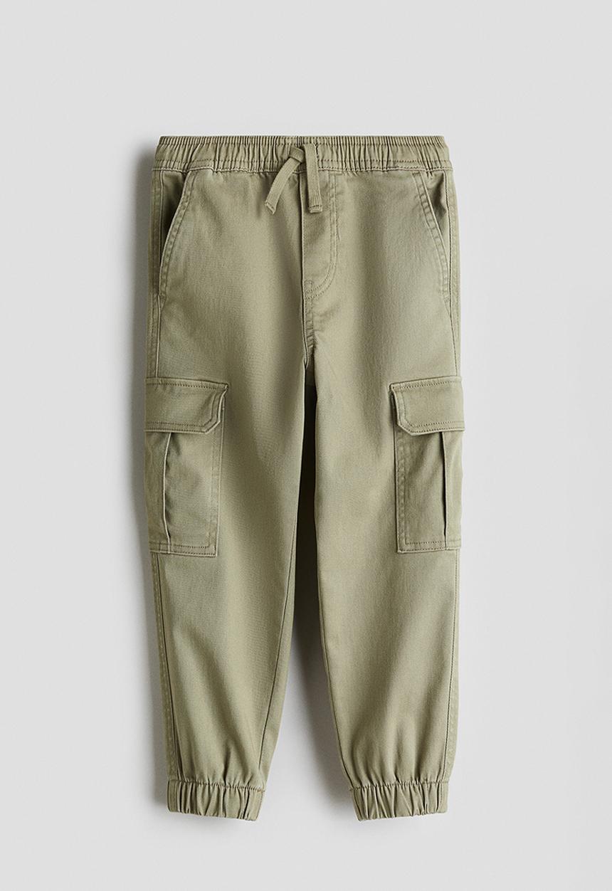 H&M - Cargo trousers - green