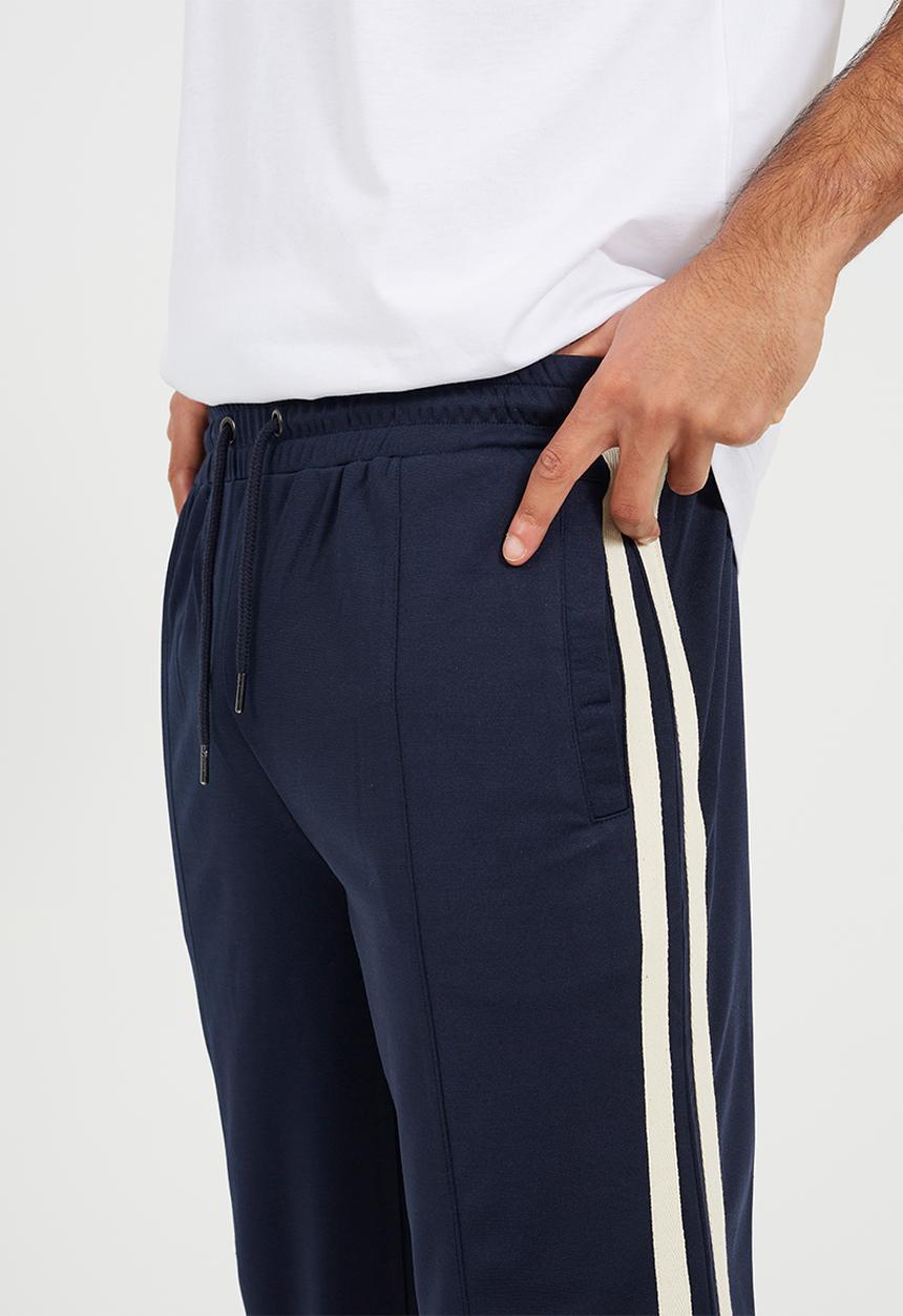 Brave Soul - Wide Leg Joggers - Navy
