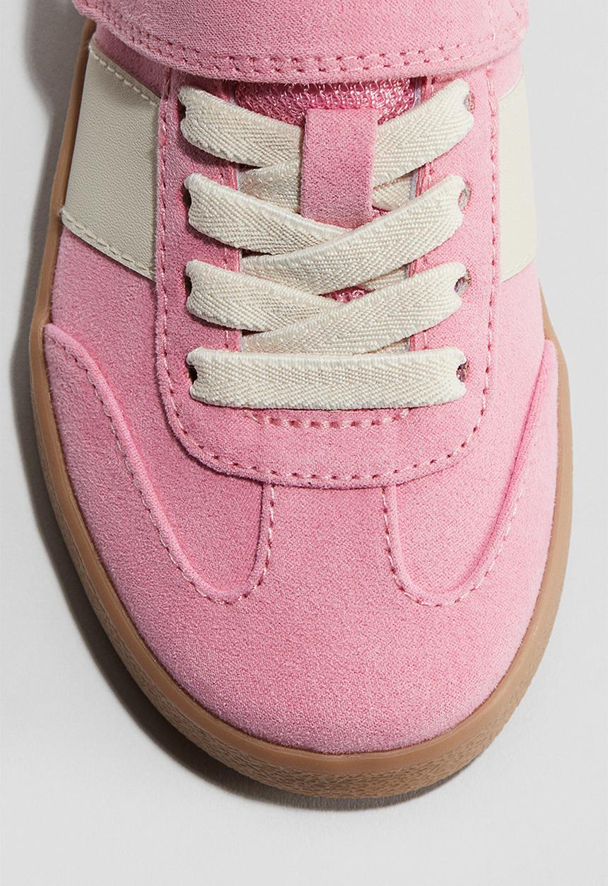 H&M - Trainers - pink/white