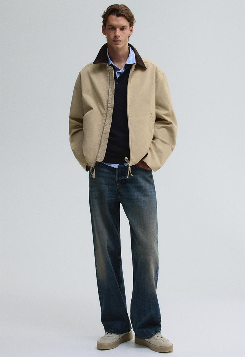 LIDNM GUNCLUB BEAVER BLOUSON BEIGE M 【公式通販】