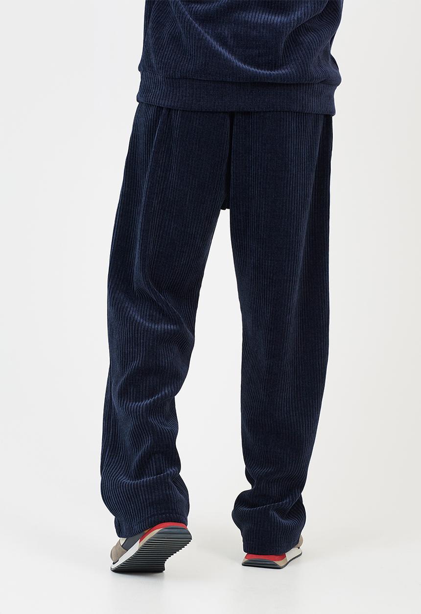 Brave Soul - Wide Leg Joggers- Navy