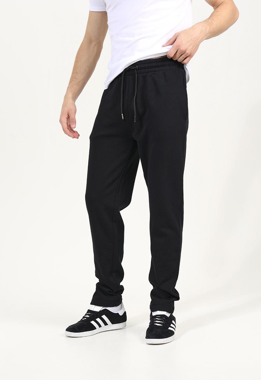 Brave Soul - Straight Leg Joggers  - Jet Black
