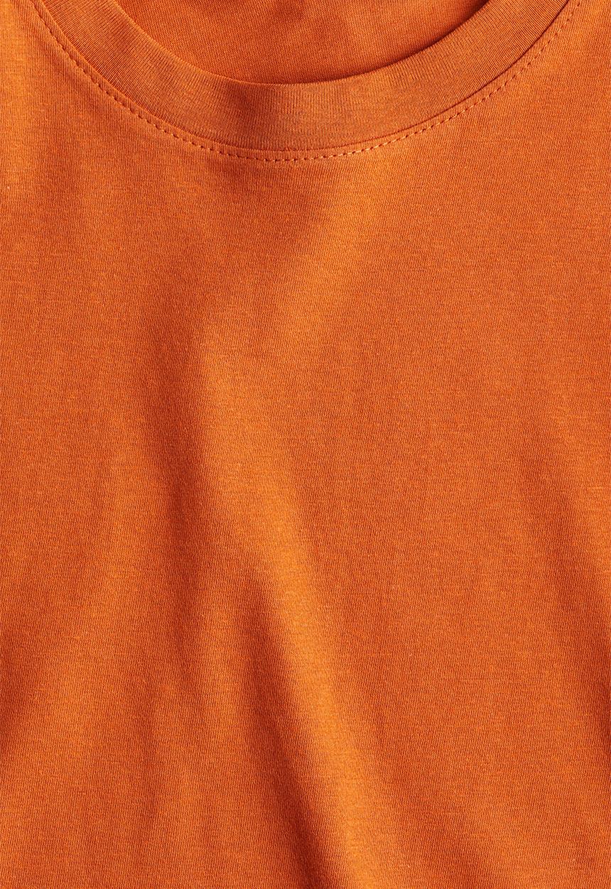 H&M - Cotton T-shirt - orange